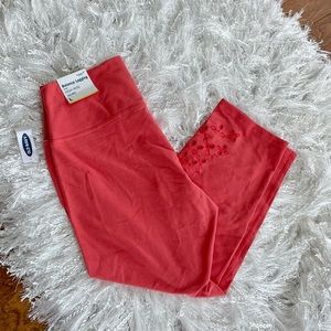 💜 NWT Old Navy Balance Crop Leggings Women’s Large